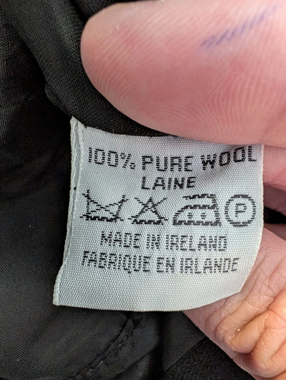 Vintage Mizen Head Irish Wool Tweed Fedora Hat - Made in Ireland Herringbone